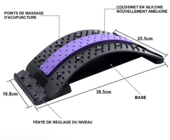 Civière Dorsale Orthopédique : Fini le mal de dos