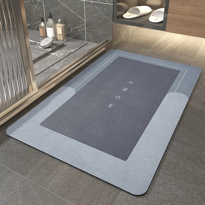 Tapis de Douche Ultra-Absorbant et Anti-Dérapant - Fini les Tapis Mouillés