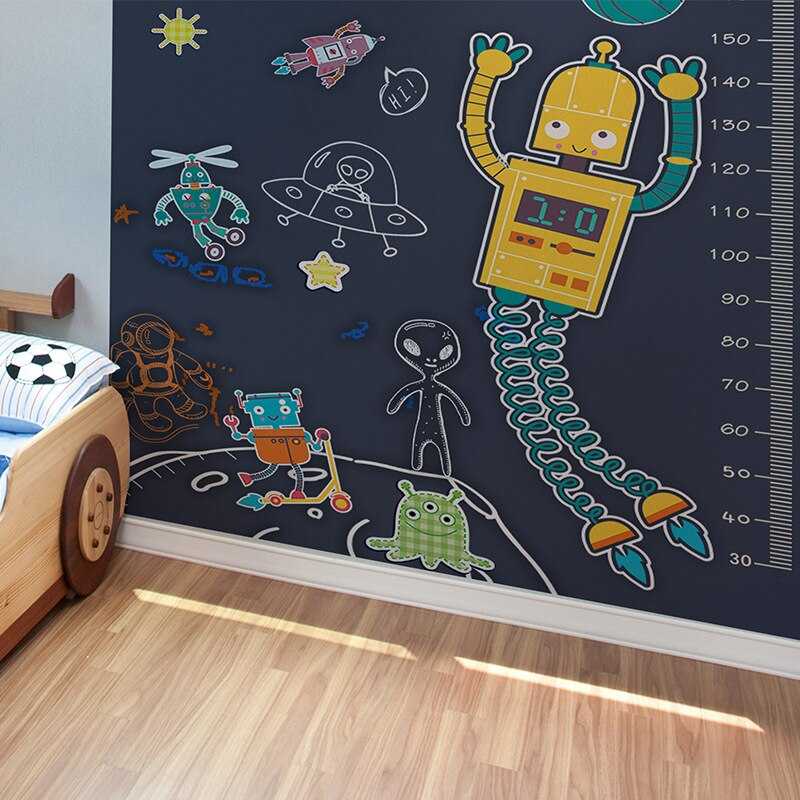 Tableau Mural  Educatif pour Enfants - Fini de dessiner ou écrire sur tous les murs de la maison.