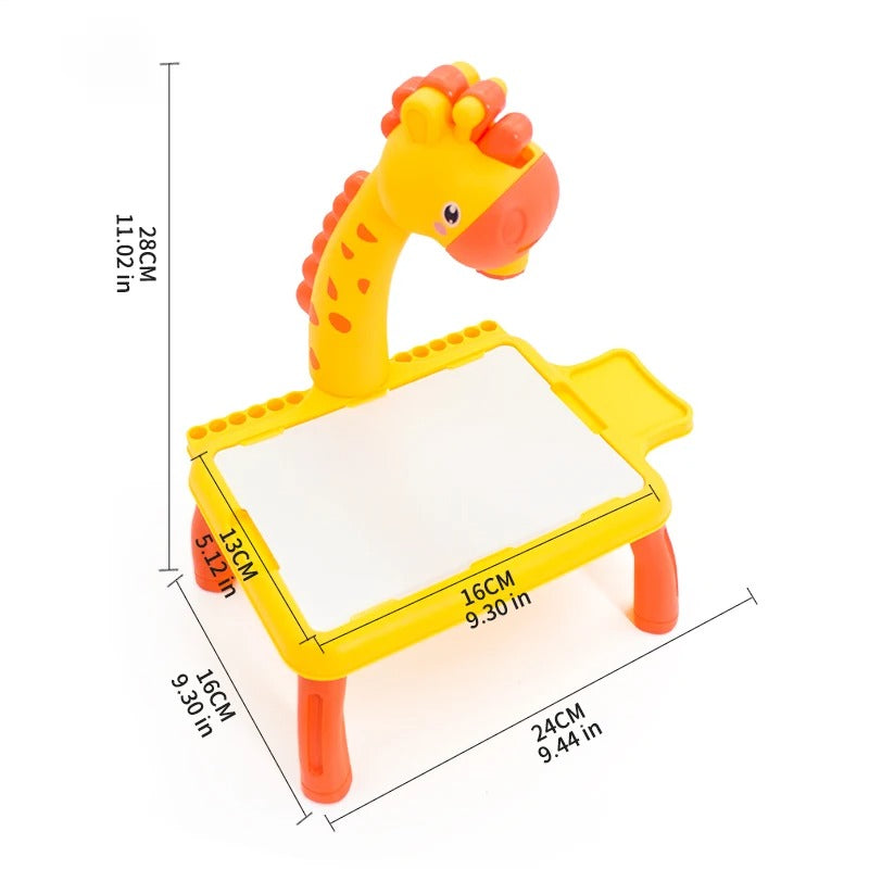 La Table de Dessin Projecteur - L'art du dessin réinventé pour vos enfants