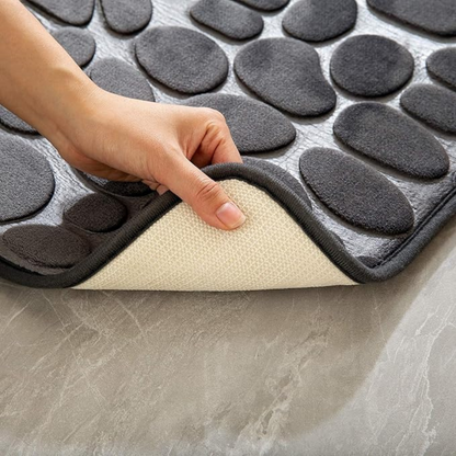 Tapis de Douche Ultra-Absorbant et Anti-Dérapant - Fini les Tapis Mouillés